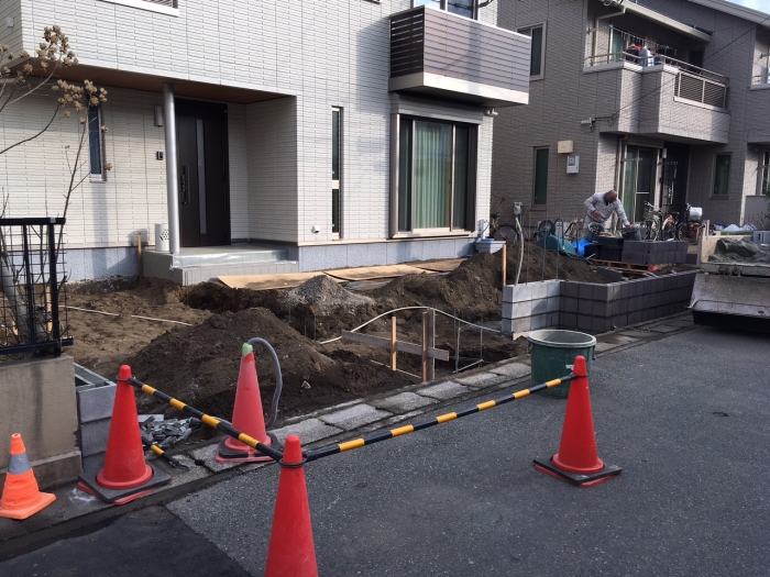 平塚市の新築外構工事
