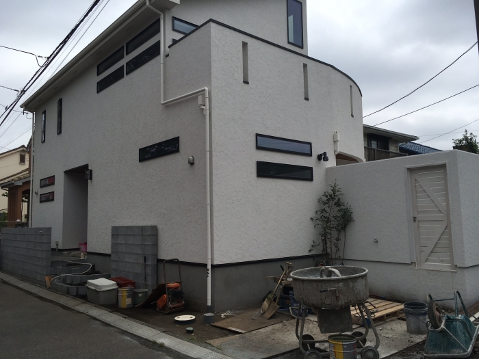 藤沢市鵠沼＿新築外構工事