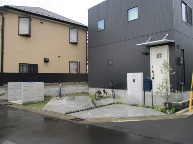 清瀬市 新築外構工事 完工 東京 神奈川 埼玉エクステリア外構や造園 ガーデニングのことならクローバーガーデン