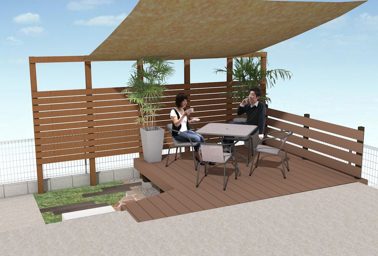 綾瀬市 ガーデンリフォーム工事施工中 | 東京、神奈川、埼玉エクステリア外構や造園・ガーデニングのことならクローバーガーデン