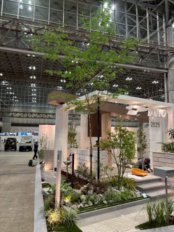 EXG2025　東洋工業様ブース植栽
